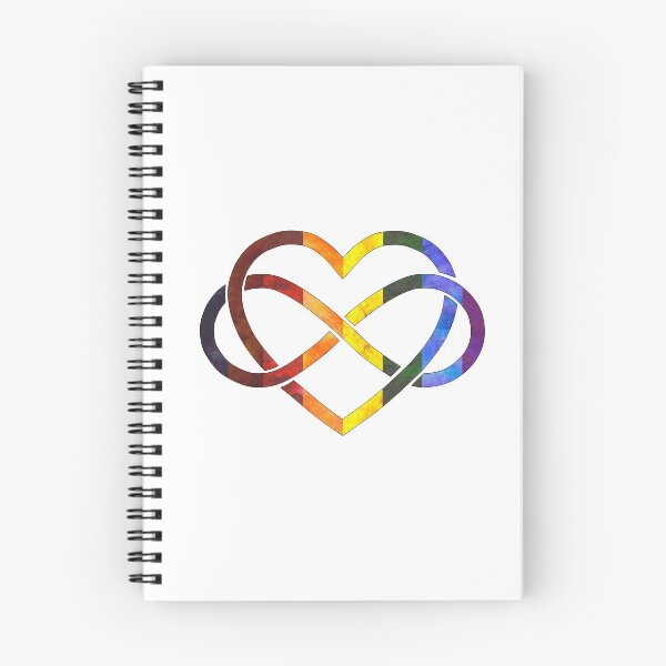 Item preview, Polyamory Heart - Rainbow Pride designed and sold by TigerTorreArt.