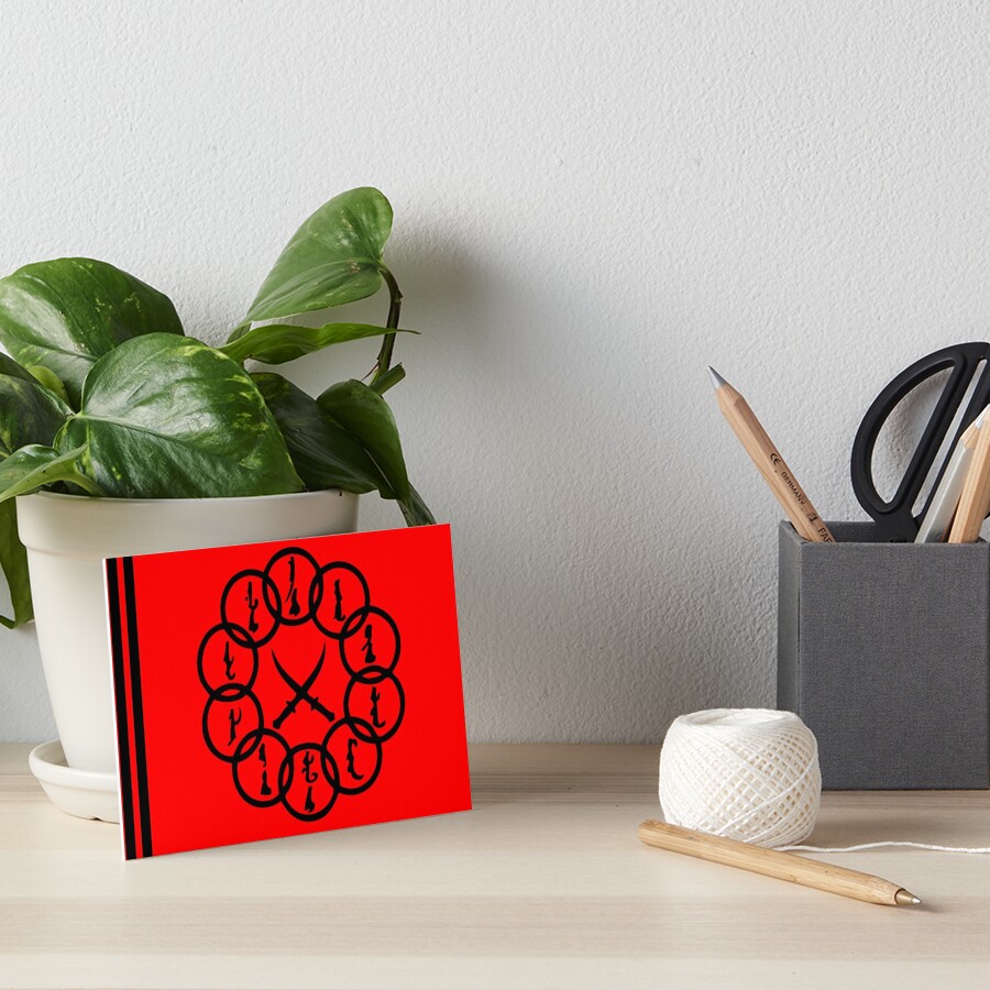 Item preview, Art Board Print designed and sold by OLASLeMrqx.