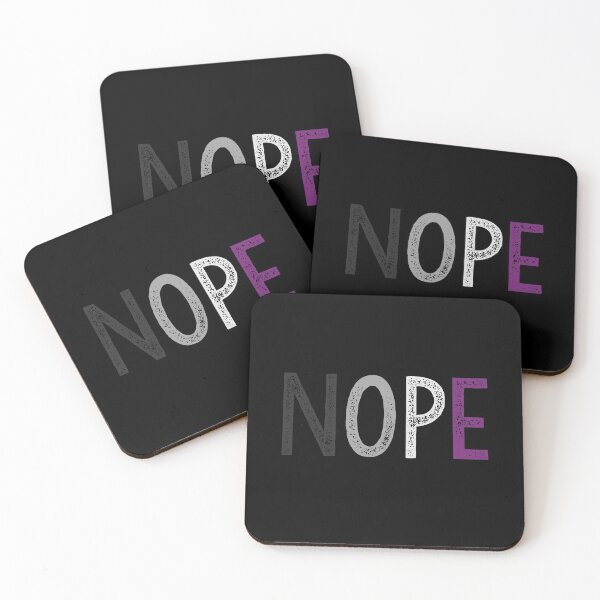 Item preview, NOPE. ace 1, woodtype designed and sold by Skyler Orion X.