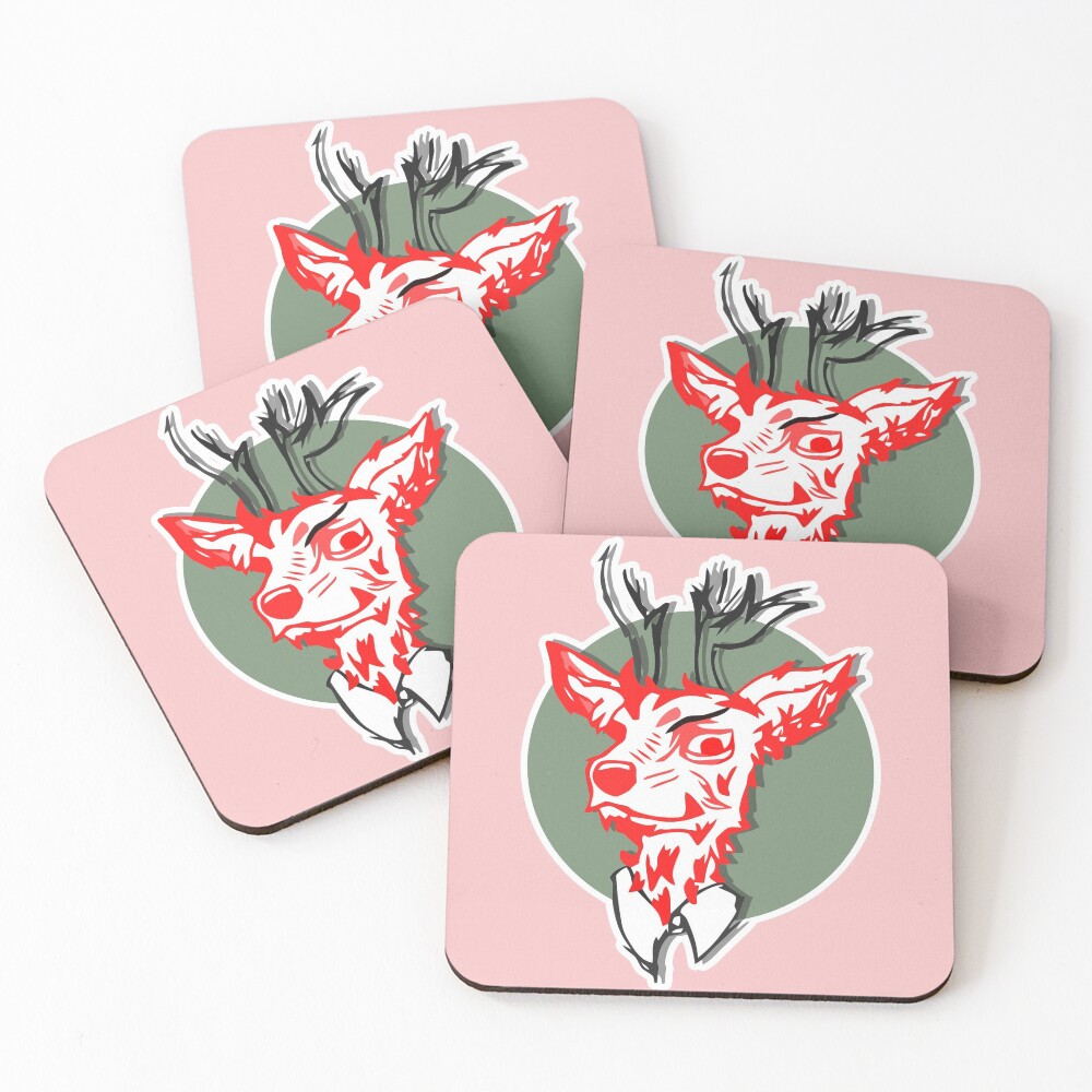 Item preview, Coasters (Set of 4) designed and sold by Fuzznet.