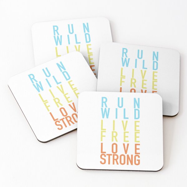 Item preview, Run Wild. Live Free. Love Strong. (ii) designed and sold by Skyler Orion X.