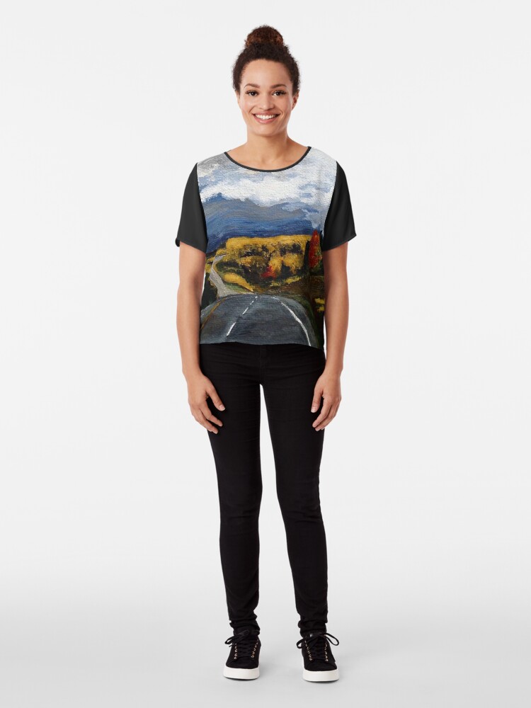 Alternate view of The Road Home Chiffon Top