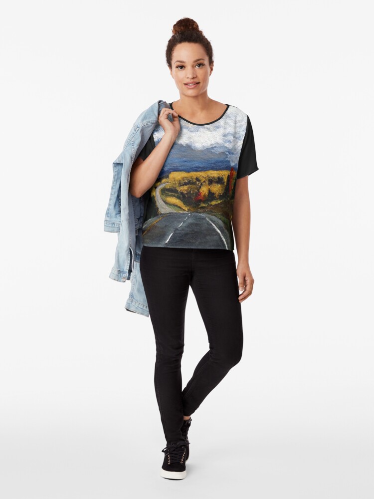 Alternate view of The Road Home Chiffon Top