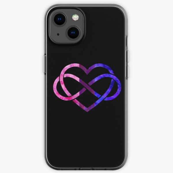 Polyamory Heart - Bi Pride iPhone Soft Case