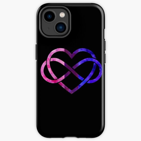 Polyamory Heart - Bi Pride iPhone Tough Case