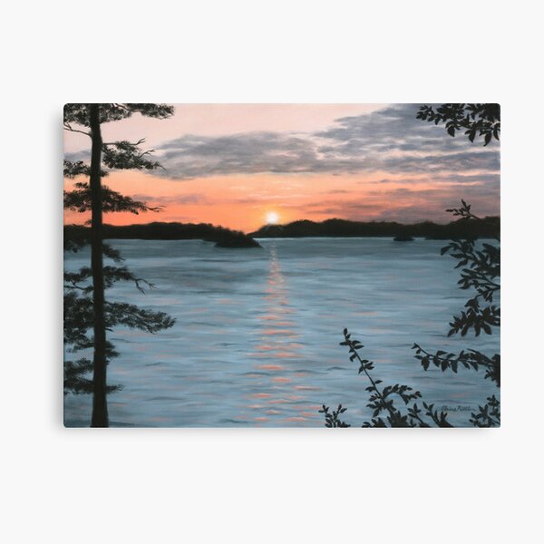 Islands Sunset Canvas Print
