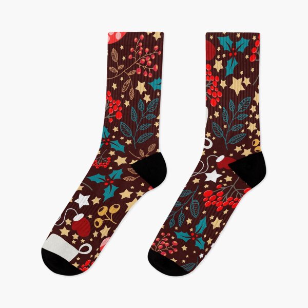 Item preview, Colorful Christmas Pattern designed and sold by space-kitten.