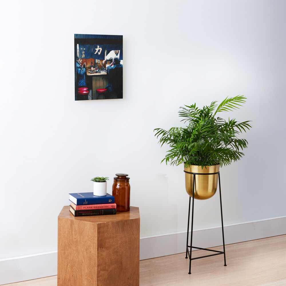 Yakitori Mounted Print