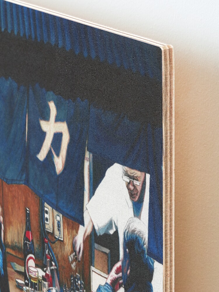 Alternate view of Yakitori Mounted Print