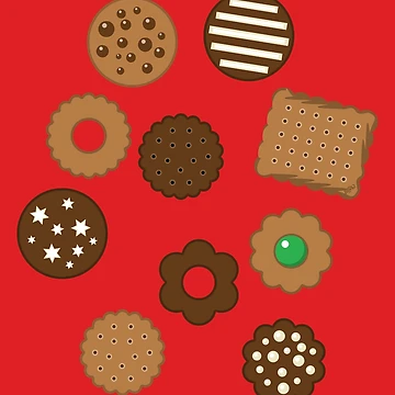 Artwork thumbnail, Assorted Biscuits by BirdAtWork