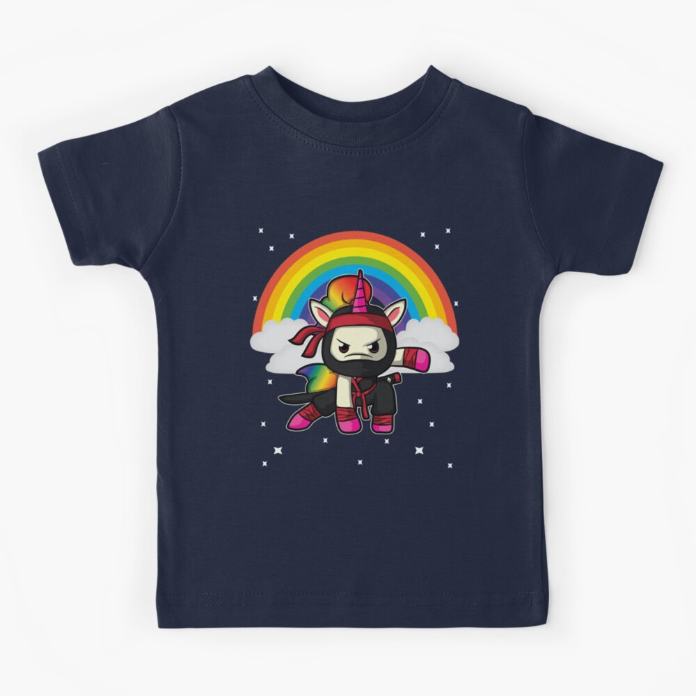 Funny Unicorn Ninja Gift Kids T-Shirt