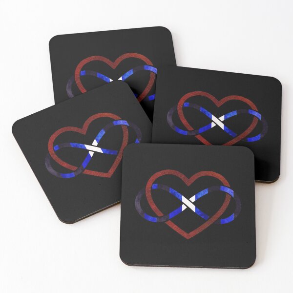 Item preview, Polyamory Heart - Leather Pride designed and sold by TigerTorreArt.