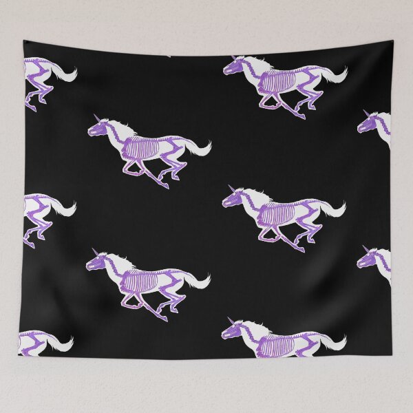 Item preview, Xray Unicorn Skeleton Pink and Purple Fluid  designed and sold by LuxeHurricane.