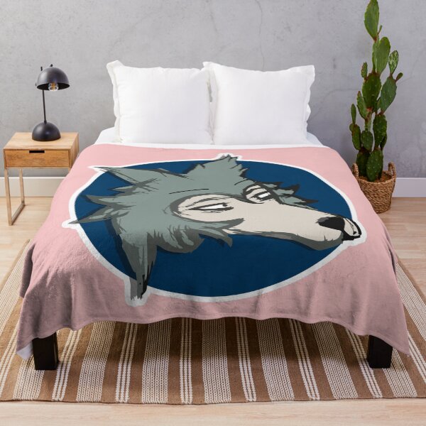 Item preview, BEASTARS Blue Legosi Sticker Side designed and sold by Fuzznet.