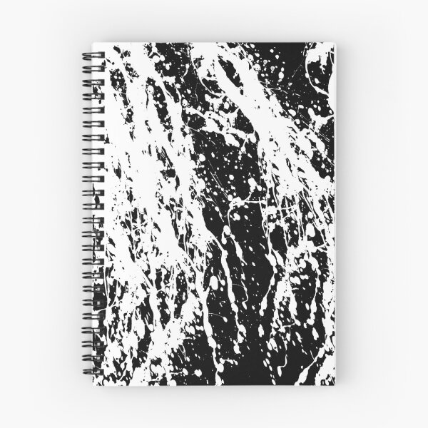Item preview, Black and White Paint Splatter designed and sold by piedaydesigns.