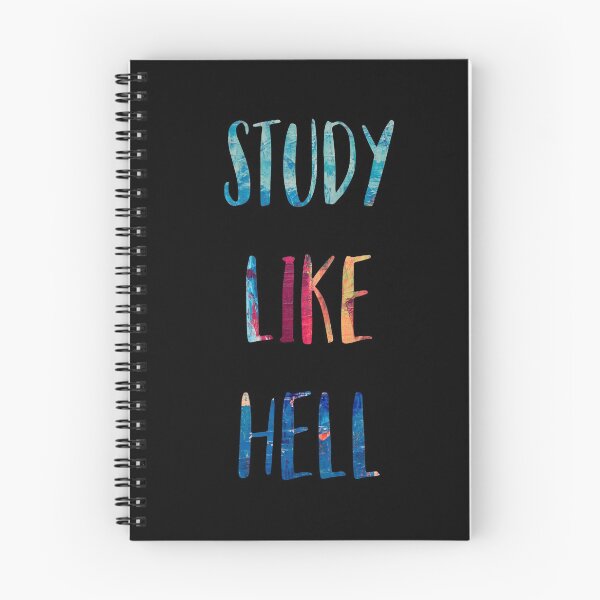 Item preview, Study Like Hell designed and sold by blue-jay-art.