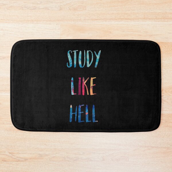 Item preview, Study Like Hell designed and sold by blue-jay-art.