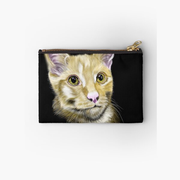 Item preview, Red cat with golden eyes designed and sold by Raphaela Pohle.
