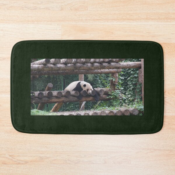 Item preview, Sleeping panda on a play frame designed and sold by thelemmingface.