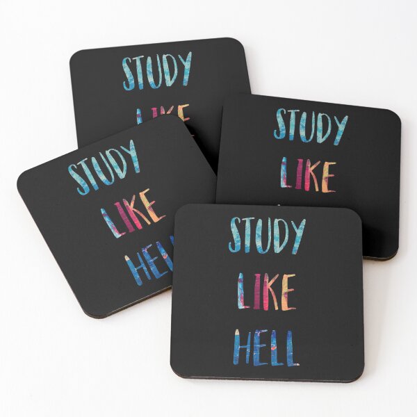 Item preview, Study Like Hell designed and sold by blue-jay-art.