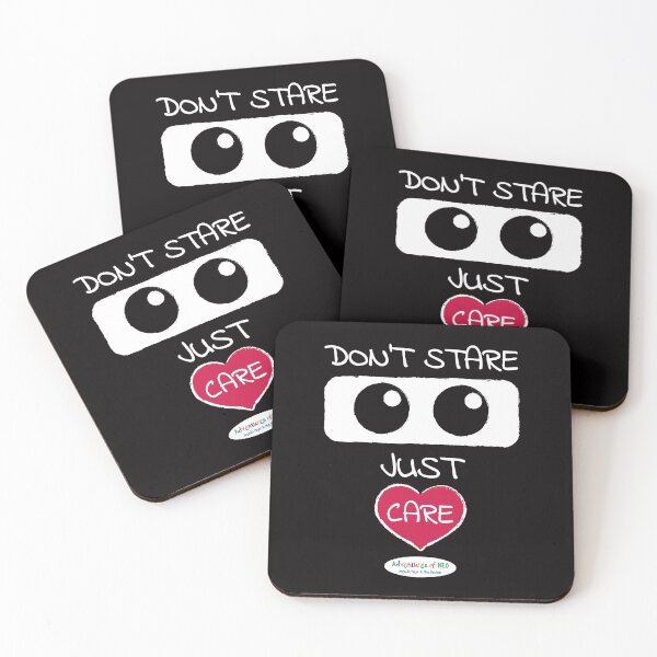 Item preview, Adventures of Neo - Don't Stare, Just Care (on black) designed and sold by AdventuresOfNeo.