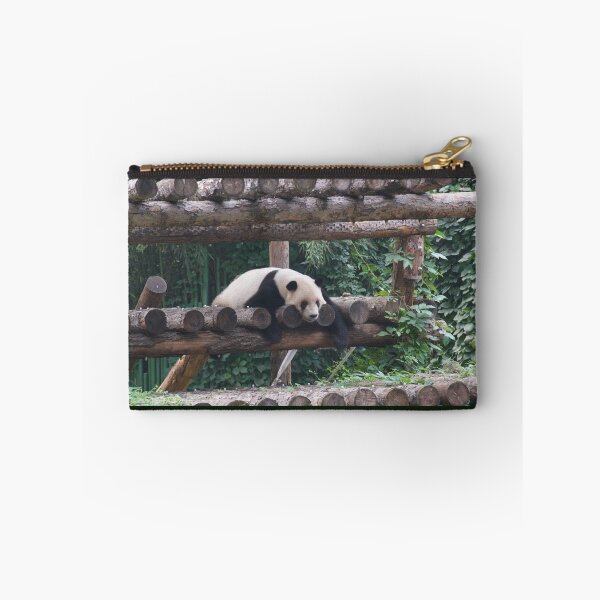 Item preview, Sleeping panda on a play frame designed and sold by thelemmingface.
