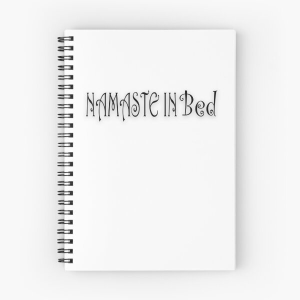 Item preview, NAMASTE IN Bed designed and sold by thatstickerguy.