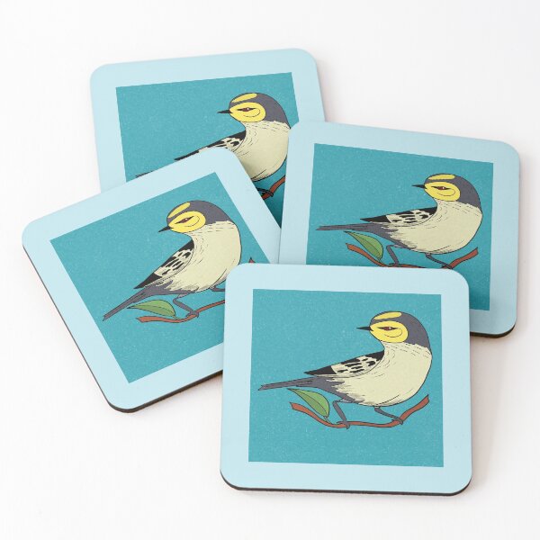 Item preview, Yellow Bird Gold Cheek Warbler Songbird 8 of 9 designed and sold by Sheri42.