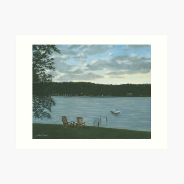 Twilight on Keuka Art Print