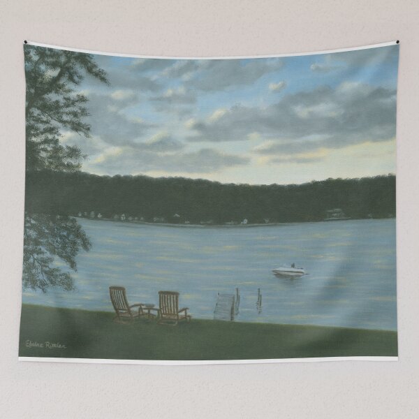Item preview, Twilight on Keuka designed and sold by Elaine Rittler.