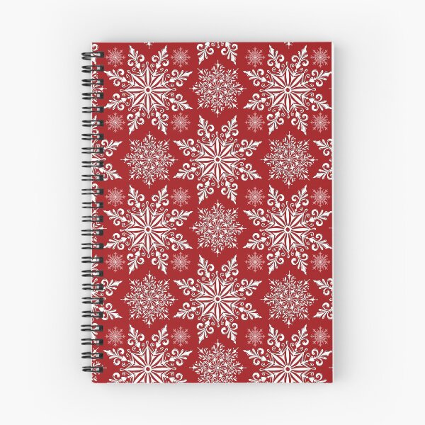 Item preview, Holiday Snowflake Pattern #1 on Red Background designed and sold by LaRoach Digital Arts.