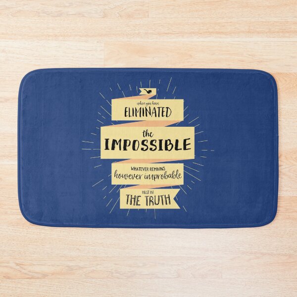 Item preview, The Truth - Sherlock Holmes designed and sold by BekkaCampbell.