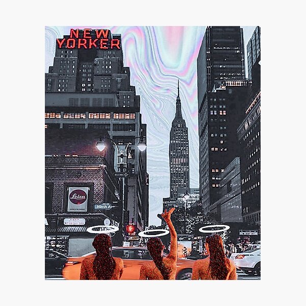NEW YORK ANGELS Photographic Print