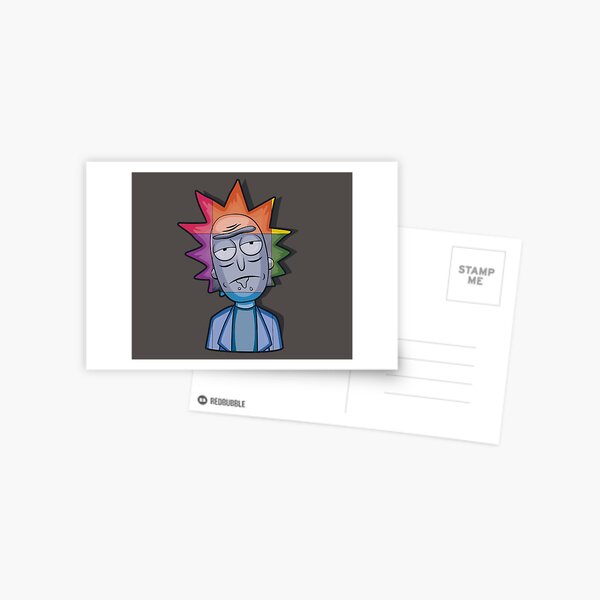 Panoramic Rick Postcard
