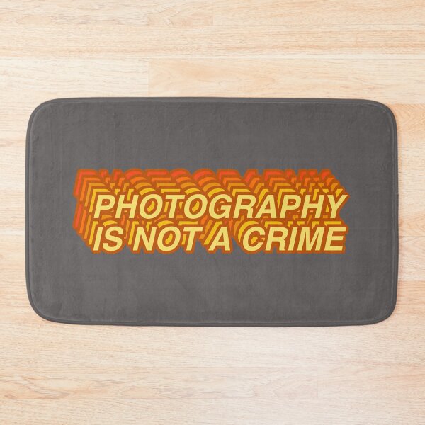 Item preview, Photography Is Not A Crime - Yellow  designed and sold by MOREDANKMEMES.