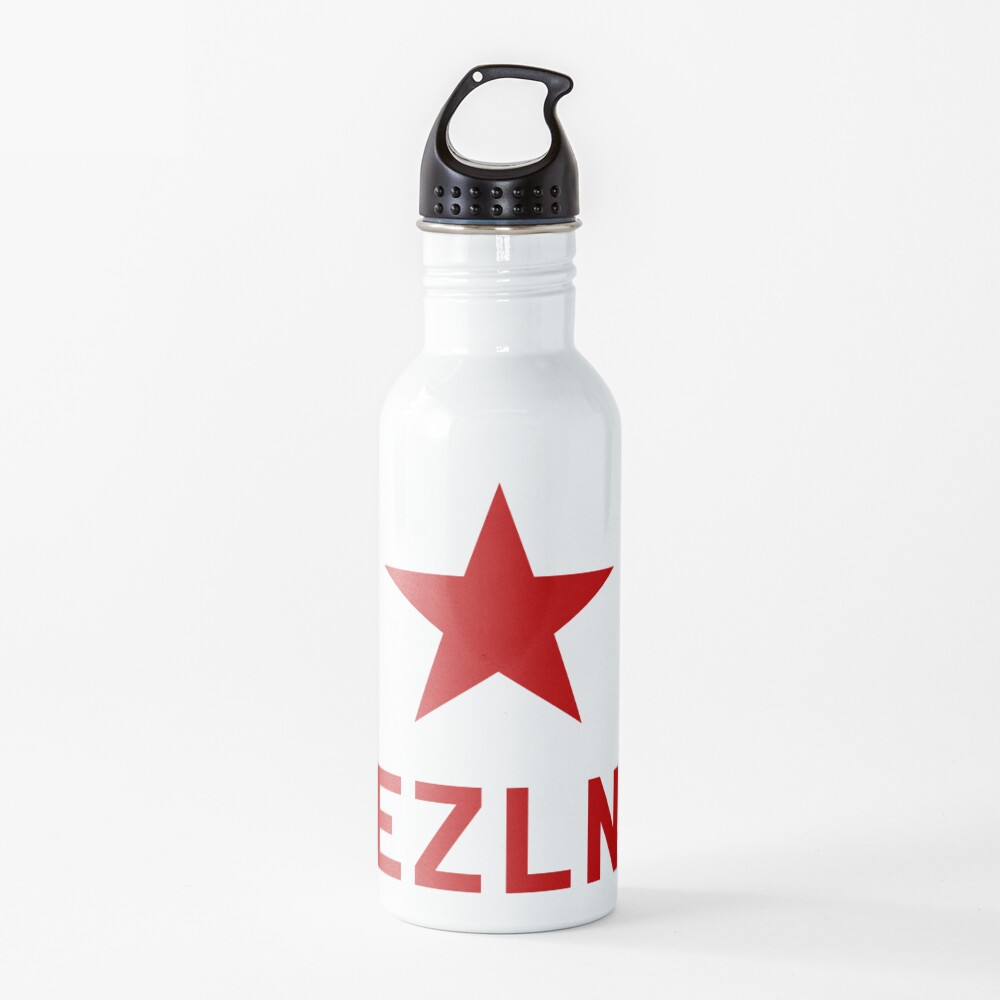 EZLN Flag Water Bottle
