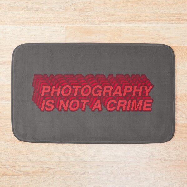 Item preview, Photography Is Not A Crime - Red designed and sold by MOREDANKMEMES.