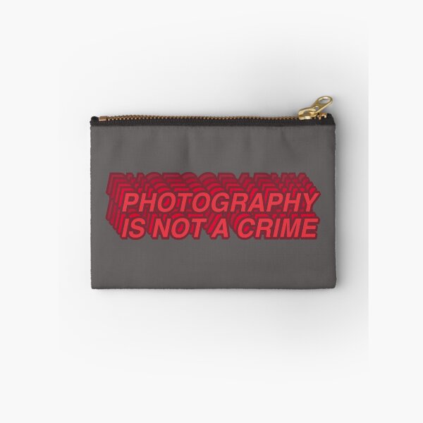 Item preview, Photography Is Not A Crime - Red designed and sold by MOREDANKMEMES.