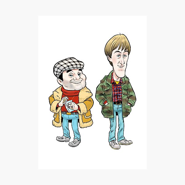Del and Rodney Photographic Print