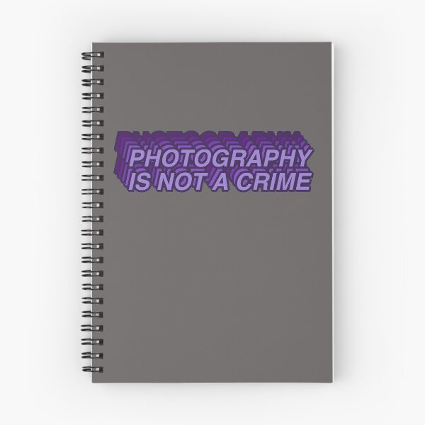 Item preview, Photography Is Not A Crime - Purple designed and sold by MOREDANKMEMES.