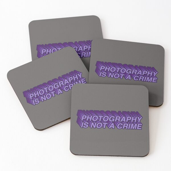 Item preview, Photography Is Not A Crime - Purple designed and sold by MOREDANKMEMES.