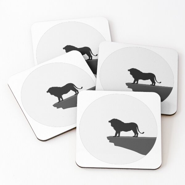 Item preview, Lion On Rock Silhouette designed and sold by ACoolDuck.