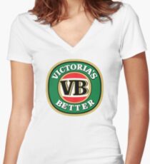 Victoria's Better - Updated Version (better quality) Women's Fitted V-Neck T-Shirt