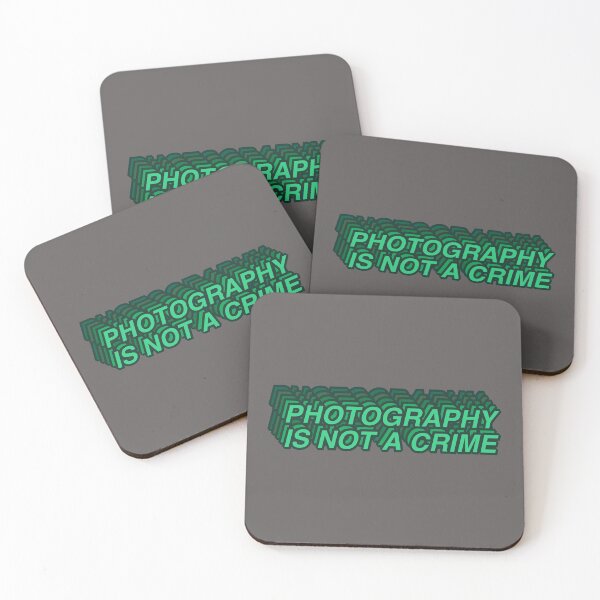 Item preview, Photography Is Not A Crime - Green designed and sold by MOREDANKMEMES.