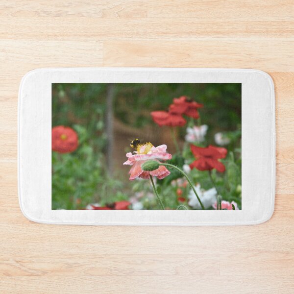 Item preview, Bumble Bee Landing On A Poppy designed and sold by thelemmingface.