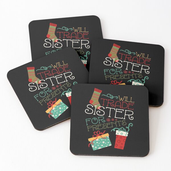 Item preview, Will Trade Sister for Presents - Funny Kids Christmas Shirt designed and sold by bkfdesigns.