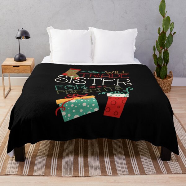 Item preview, Will Trade Sister for Presents - Funny Kids Christmas Shirt designed and sold by bkfdesigns.