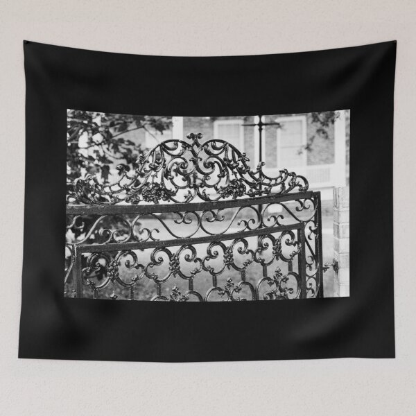 Item preview, Iron gate B/W photograph by Larry Simpson designed and sold by simpson92.