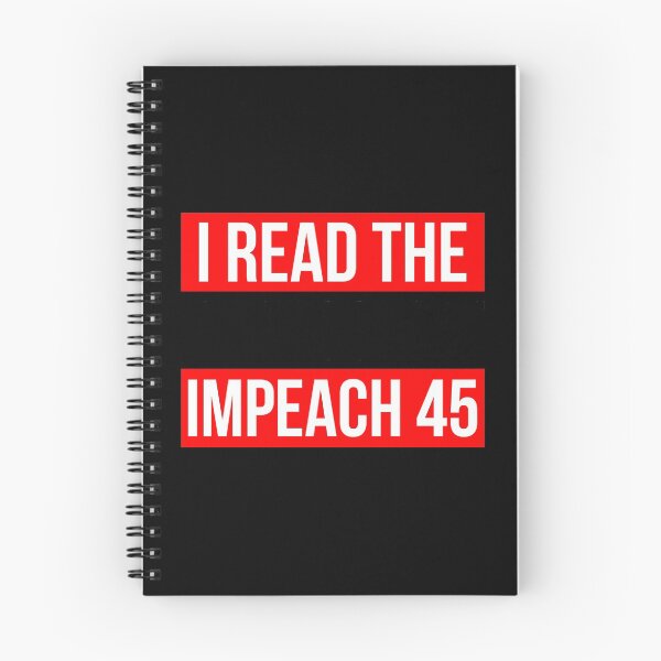Item preview, I Read The Transcript Impeach 45 Trump Impeachment Hearings design designed and sold by CreatedByHeidi.
