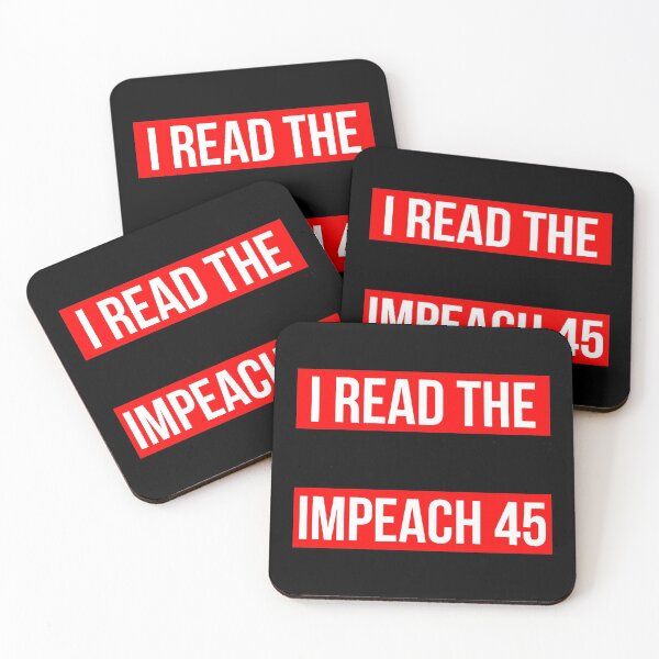 Item preview, I Read The Transcript Impeach 45 Trump Impeachment Hearings design designed and sold by CreatedByHeidi.